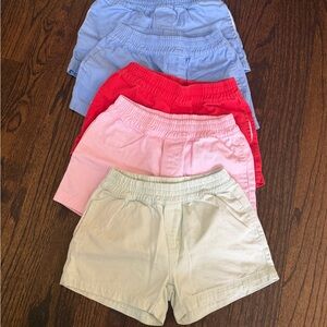 The Beaufort Bonnet Company Kids sheffields Shorts - Blue, Red 5 pairs lot